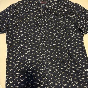 Aeropostale Dark Blue Shirt with White Design